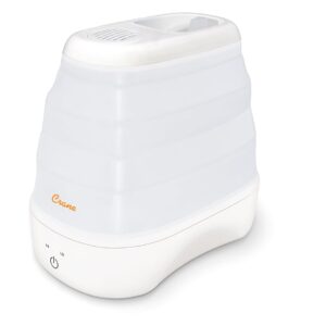 1 Gal. Warm Mist Collapsible Humidifier, White, Top Fill, for Medium Rooms Up to 500 sq. ft.