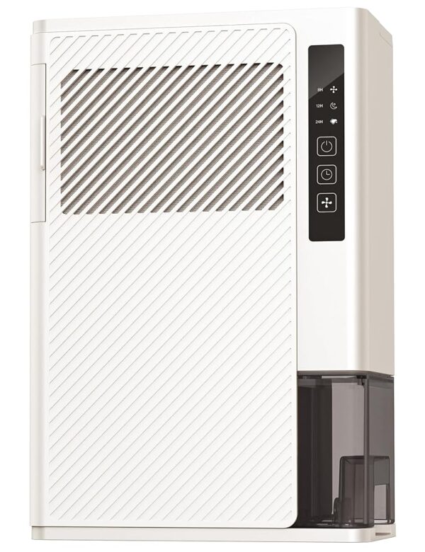 1200 sq.ft Rotary Dehumidifier AEOCKY 10 Pint Dehumidifier for Bedroom with Drain Hose,Never Frost,Ultra Quiet Small Portable Desiccant Dehumidifiers for Basement, Home,...