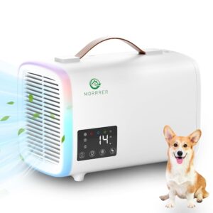 2-in-1 Ozone Odor Eliminator/Air Purifier for Home Bedroom Covers Up to 1614 Ft², Air Purifier for Pets Hair Dust Dander Odor Smoke, Room Air Cleaner with PM 2.5 Display,...