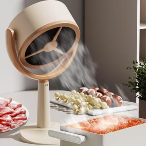 2024 New Lorivu Smoke Purifier,Lorivu Portable Smoke Purifier,Lorivu Air Purifier with 12 filter sponges (Rechargeable Model), CYJCY240319, 35cm * 21cm * 15cm