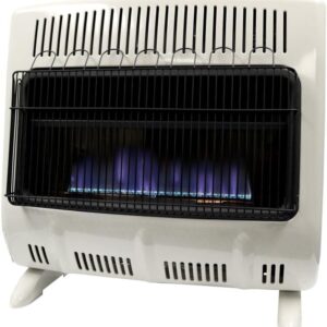 30000 Btu Vent Free Blue Flame Propane Heater With Thermostat And Blower