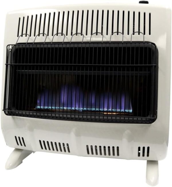 30000 Btu Vent Free Blue Flame Propane Heater With Thermostat And Blower