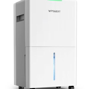 4,000 Sq.Ft Dehumidifier for Basement with Drain Hose, 45 Pints Dehumidifiers for Home Large Room, Bedroom Intelligent Humidity Control with Auto Shut Off, Auto Defrost, Dry...