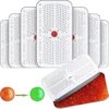 40 Gram Silica Gel Dehumidifier Desiccant Silica Gel Canister Reusable Absorber Orange Desiccant Canisters, Orange Green Bead Tin for Car, Closet, Cabinet, Bag, Storage Box (7...