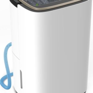 5000 Sq. Ft. Dehumidifier- Ideal for Large Rooms, Bathrooms and Home Basements - Smart Humidity Control with Drain Hose - Energy Efficent, Low Noise 52 Pint (Previously 70 Pint)