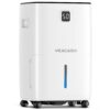 5500 Sq. Ft Dehumidifier for Basement with Drain Hose, VEAGASO 80 Pints Dehumidifiers for Home Large Room Bathroom with Water Tank, Intelligent Humidity Control, Auto Defrost,...