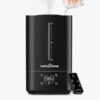 6L Humidifiers for Bedroom Large Room, Cool Mist Humidifier for Baby and Plants, Top Fill Humidifiers with Remote Control, Smart Humidistat Control, Quiet, Adjustable Mist, Up...