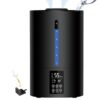 6L Humidifiers for Bedroom Large Room Home, Cool and Warm Humidifiers for Plants Mist Top Fill Desk Humidifiers Essential Oil Diffuser, Quiet Humidifiers with Adjustable...