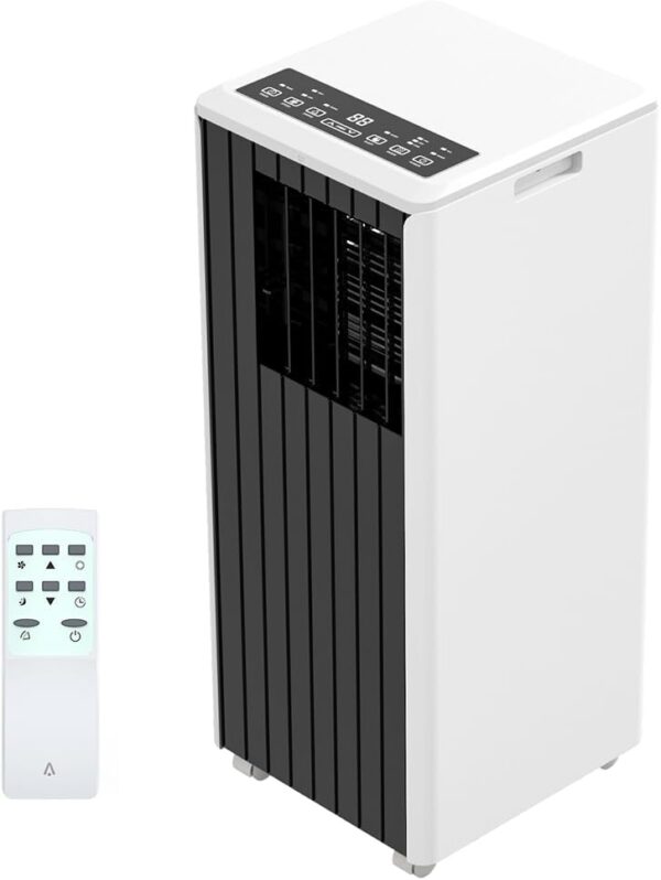 8,000BTUs Portable Air Conditioners Room Up to 350 Sq.Ft, 4-In-1 Portable Ac With Cool, Fan, Dehumidifier & Sleep Mode, Indoor Ac Unit w/Remote Control, 24H Timer, Window...