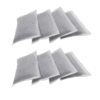 8 Pack Activated Charcoal Odor Absorbing Filter Refill Deodorizer Compatible with iTouchless Trash Cans 8 Gallon and Larger (Large)