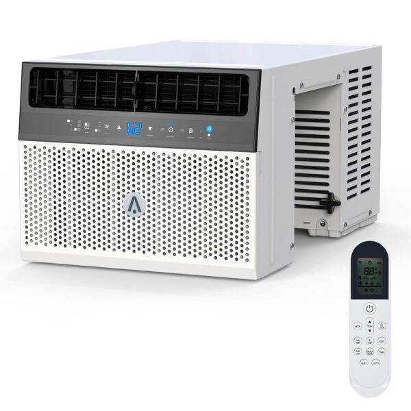 8000 BTU Window Air Conditioner U-Shaped, Window ac Air Units U Shaped Cools Up to 350 sq. ft., Open Window Flexibility, 6 Modes, Sleep Mode, Ultra Quiet, Energy Efficient,...