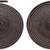 Adhesive sealing Strip Weatherstrip for window and Doors House Soundproofing, Door and window seals, Windproof, even better Stickiness Household Dust(2Pcs 9by5mm), Door and...