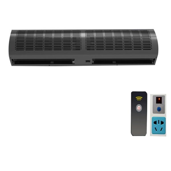 Air Curtain Machine, Commercial Silent Door Head, Special Fan for The Door 1.5/1.8/2 Meters Air Curtain, Power Saving, Remote Control Black (Color : Remote Control, Size : 36")