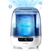 Air Purifier and Humidifier Combo, Air Purifier for Home Bedroom, Hypochlorous Acid Eliminates Bacteria Viruses Mold, Odor Eliminator Smoke Pets Mildew for Large Room (Aaira +...
