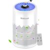 Air Purifiers for Bedroom Home, ZXBEER H13 True HEPA Air Filter Portable Air Purifier with Remote Control, Night Light, Timer, Sleep Mode, Quiet Air Cleaner for Baby, Living...