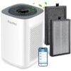 Air Purifiers for Home Large Room up to 1100 Ft² + 2PACK Replacement Filter with 3 Stage Filtration