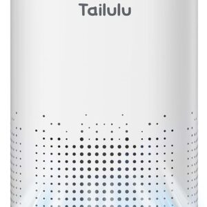 Air Purifiers for Home Large Room up to 1500ft²,Tailulu H13 True HEPA Air Cleaner with 360°Air Inlet, 15dB Air Purifier for Bedroom with Sleep Mode,Speed Control,Timer, for Odor...