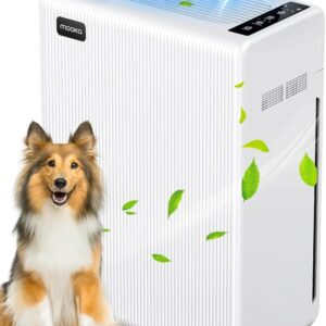 Air Purifiers for Home Large Room up to 1740ft², H13 HEPA Air Filter for Pets Hair Dander Smoke Pollen Dust, Non-Ozone, Portable Air Purifiers for Bedroom Office Living Room,...