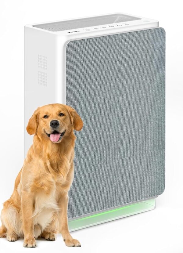 Air Purifiers for Home Large Room Up to 2160 ft², VEWIOR H14 True HEPA Air Purifier with Powerful 5-Stage Filtration, Night Light, Auto Mode, Timer, Upgrade Air Cleaner for...