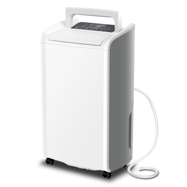 AIRPLUS 4,500 Sq.Ft 70 Pint Dehumidifier for Basements-with Drain Hose,Efficient/Energy Dehumidifier for home -with Dual Protection and 4 Smart Modes/24H Timer/Defrost/for Large...