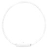 Airvida M1 Ionic Wearable Air Purifier (White) – Up to 99% Pollutant Removal Rate, Stylish & Lightweight with 3 Modes, Titanium Necklace & Clip, Silent Operation, 20g