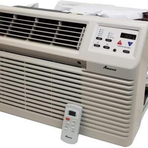 AMANA 7,400 BTU 230-Volt/208-Volt Through-The-Wall Air Conditioner and Heat Pump with 3.5 kW Electric Heat