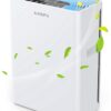 AMEIFU Air Purifiers for Home Large Room up to 1740sq.ft, H13 True Hepa Air Purifiers for Pets Hair, Dander, Smoke, Pollen, 3 Fan Speeds, 5 Timer Air Cleaner