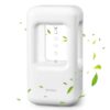 Anti Gravity Humidifiers for Bedroom, Small Cool Mist Ultrasonic Air Humidifier Quiet for Indoor Plant Baby Nursery Kids Home Office Desk White