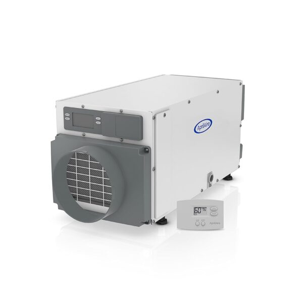 AprilAire E070 Pro 70-Pint Crawl Space Dehumidifier + Model 76 Wall Mount Dehumidifier Control, Commercial-Grade Whole-House Dehumidifier for Basement, Crawlspace, or Whole Home...