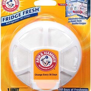 Arm & Hammer Fridge Fresh Refrigerator Air Filter (Pack of 4)