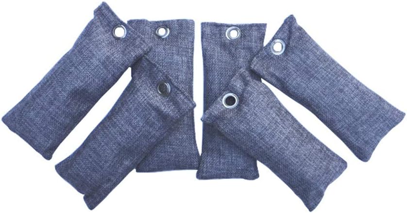 Bamboo Charcoal Deodorizing Air Purifier Bag | Pack Of 6 | Smell Odor Absorber | Charcoal Air Freshener Bag | Breathe green Charcoal Bag |For Shoes, Gym, Suitcase, And Closet |... Bamboo Charcoal Deodorizing Air Purifier Bag | Pack Of 6 | Smell Odor Absorber | Charcoal Air Freshener Bag | Breathe green Charcoal Bag |For Shoes, Gym, Suitcase, And Closet |...