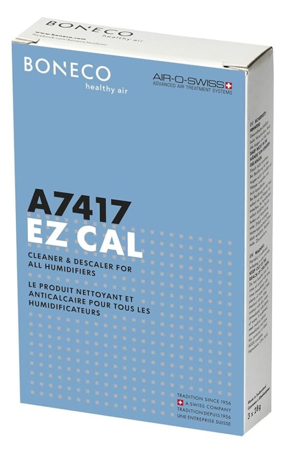 BONECO EZCal 7417 Humidifier Cleaner & Descaler, 3 Count (Pack of 1), White