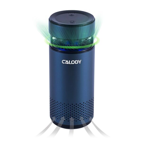CALODY Car Air Purifier, Updated Mini Air Purifier Battery Powered, Air Purifiers for Bedroom Home with H13 True HEPA Filter for Allergies, HEPA Air Purifier for Car Traveling...