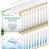 CANAGER Hanging Moisture Absorber-10 Packs, Hanging Dehumidifier Bags for Closet,Bedroom and kitchen,Fragrance Free,Moisture Absorb 12.5OZ