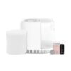 Canopy Bedside Humidifier, White Humidifier, 36 HR Run Time, 2.5L Capacity - Help Alleviate Symptoms of Allergies, Flu, Cold, Dry Skin Includes Humidifier, Unwind Aroma, Filter,...