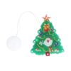 Christmas Window Lights Decorations, Christmas Window Hanging Light Battery Powered LED Sucker Lamp, with Suction Cup, Small Light for Wedding Party Holiday Xmas Tree Decor