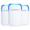 Clarifion - Air Ionizers for Home (3 Pack), Negative Ion Filtration System, Quiet Air Freshener for Bedroom, Office, Kitchen, Portable Air Filter Odor, Smoke Dust, Pets,...
