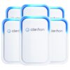 Clarifion - Air Ionizers for Home (6 Pack), Negative Ion Filtration System, Quiet Air Freshener for Bedroom, Office, Kitchen, Portable Air Filter Odor, Smoke Dust, Pets,...