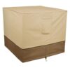 Classic Accessories Veranda Water-Resistant 34 Inch Square Air Conditioner Cover, Patio Furniture Covers