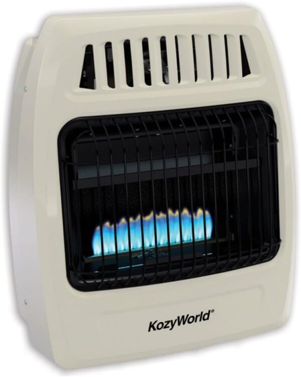 Comfort Glow CGS259 Blue Flame Dual Fuel Vent Free Wall Heater 20000 Btu Beige 1 Piece