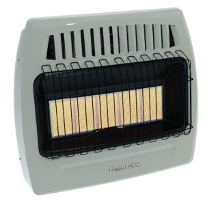 Comfort Glow KWP524 30,000 Btu 5 Plaque Propane(LP) Infrared Vent Free Wall Heater, Gray