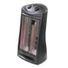 Comfort Zone Indoor Tower Space Heater, Adjustable Thermostat, Radiant Heat, Electric, Infrared Quartz, 2 Heat Settings, Overheat Protection, Ideal for Home, Bedroom, & Office,...