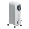 Comfort Zone Oil-Filled Radiator Space Heater, Radiant, Electric, Never Refill, Adjustable Thermostat, Tip-Over Switch & Overheat Protection System, Ideal for Home, Bedroom, &...