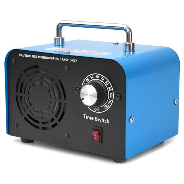 Commercial Ozone Machine 30,000mg/h, Industrial High Capacity of Multipurpose Ozone Purifier with Carry Handle for Home, Bar, Farm and Restaurant (Blue)