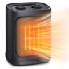 COWSAR Portable Space Heater 1500W with Thermostat, Electric Space Heater, 3 Modes, Safe and Quiet, Ideal for Office/Room/Desk Indoor Use