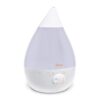 Crane Ultrasonic Cool Mist Humidifier for Bedroom, Baby Nursery, Kids Room, Plants, or Office, Large 1 Gallon Tank, Filter Optional, White