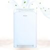 DAIKIN Room Air Purifier, HEPA Air Purifier, Air Purifier with HEPA Filter, Activated Carbon Filter, Pre-Filter and UVC LED Light, Zero Ozone Product, CARB Certified, 10.5 x...