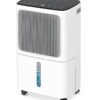 Dehumidifier for Basement with Drain Hose Max 34 Pint, VEAGASO 2,500 Sq.Ft Dehumidifiers for Home, Large Room, Bathroom, Three Operation Modes, Intelligent Humidity Control, Dry...