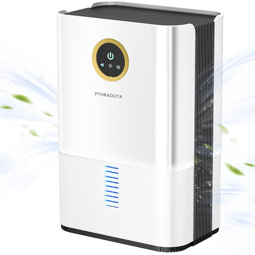 Dehumidifier for Room for Home, 50 OZ Water Tank(850 sq.ft) Dehumidifiers Safe Drainage Auto-off Odor Removal 2 Duak-Core Portable Small Dehumidifier for Basement Bathroom RV... Dehumidifier for Room for Home, 50 OZ Water Tank(850 sq.ft) Dehumidifiers Safe Drainage Auto-off Odor Removal 2 Duak-Core Portable Small Dehumidifier for Basement Bathroom RV...