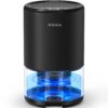 Dehumidifiers for Home, Upgraded 35oz Dehumidifier Up to 285 sq.ft with Auto-off, Sleep Mode, 7 Colorful Night Light, Quiet Portable Small Dehumidifiers for Bathroom, Bedroom,...